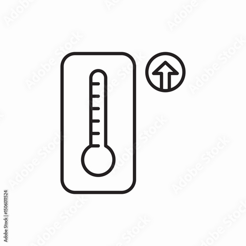 thermometer celsius icon sign vector