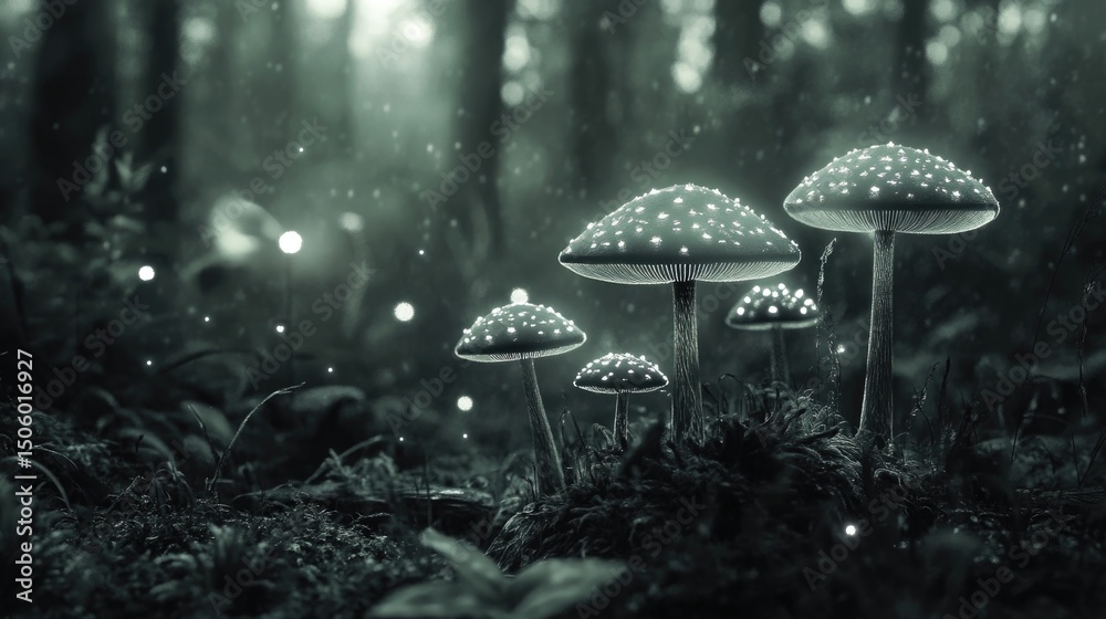 Fototapeta premium Forest Mushrooms