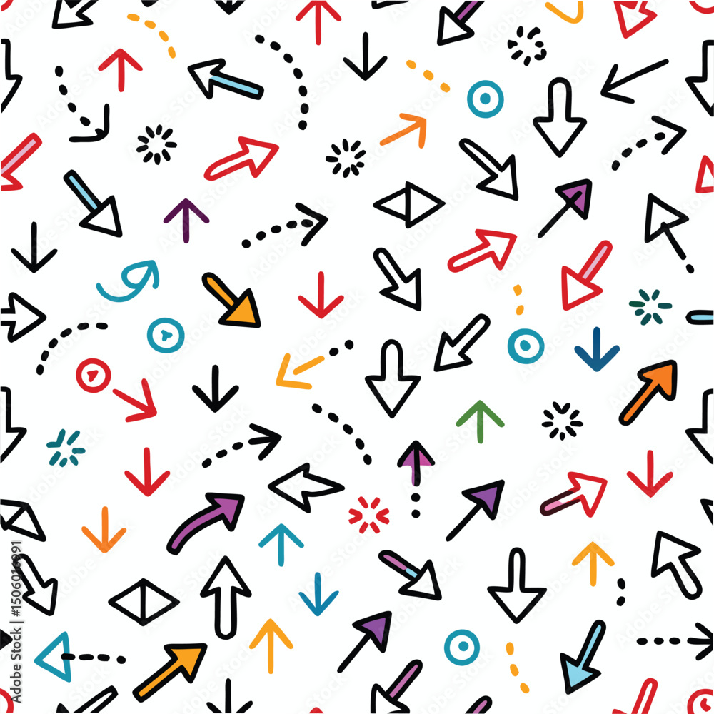Colorful Arrow Pattern