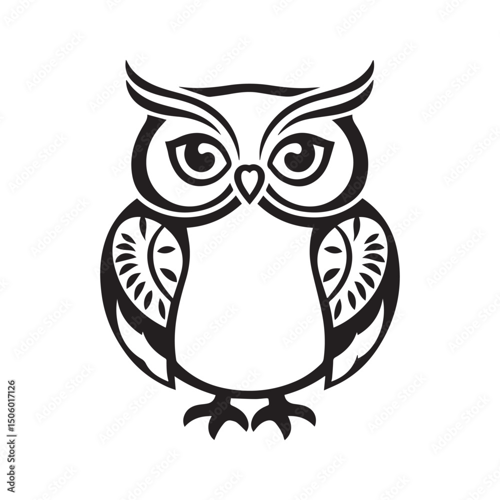 Fototapeta premium owl vector