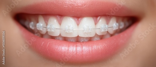 Radiant smile embracing the artistry of modern orthodontics