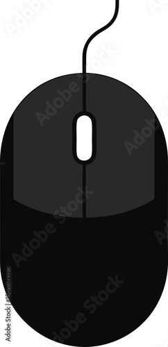 computer mouse isolated on white