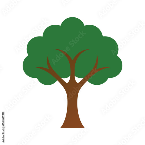 tree picks vector art illustration