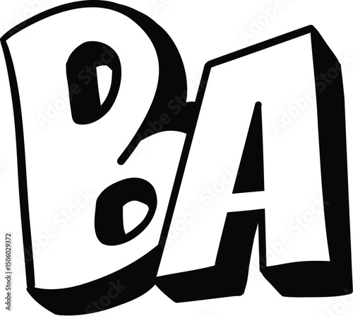 Comics bomb and explosions. Speech bubble with words splash, bam, crack, pow, boom, crash and bang. Design element for print. Cartoon flat vector icon isolated on white background for your design