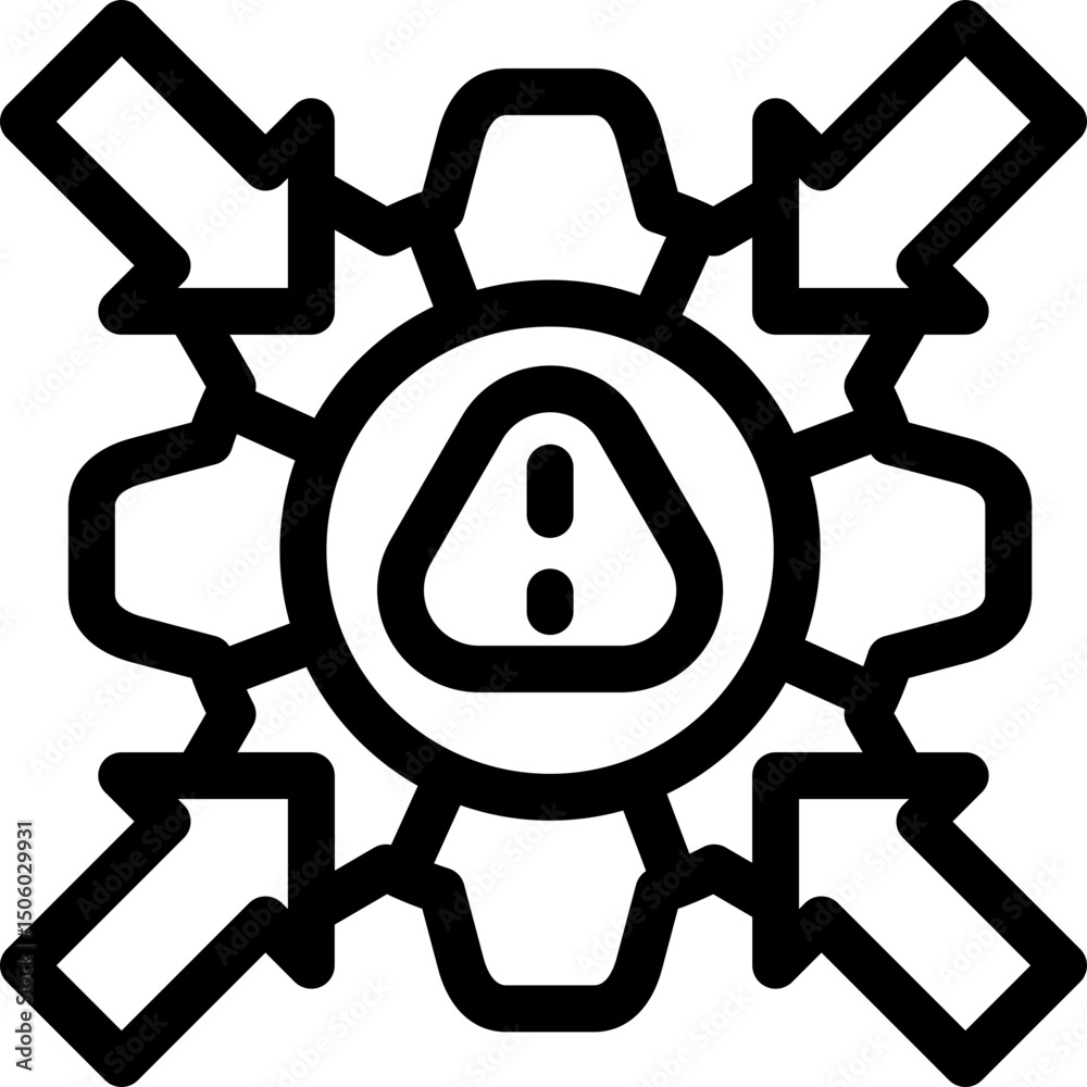 Obraz premium Impact Setting Icon