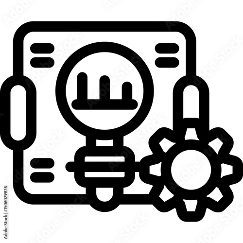 Search Analysis Icon