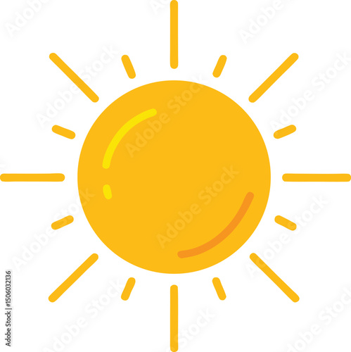 sun vector illustration
