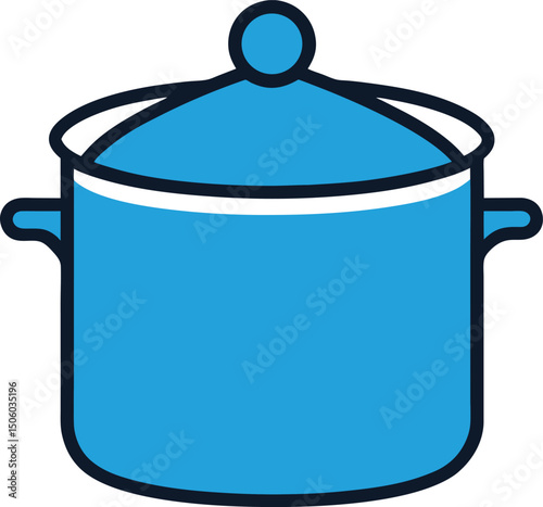 cooking pot vector illustration