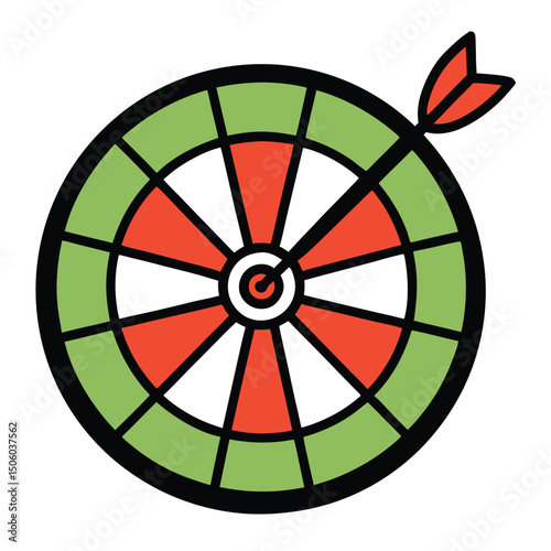 dart on target