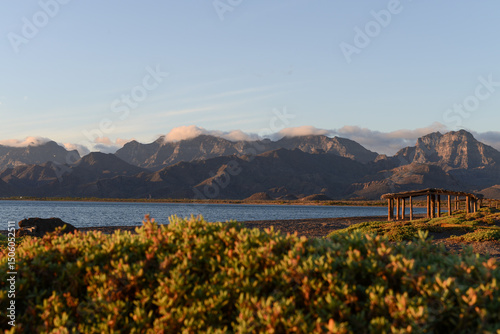 Sunrise on the sea of cortez, Loreto, Baja California Sur, México