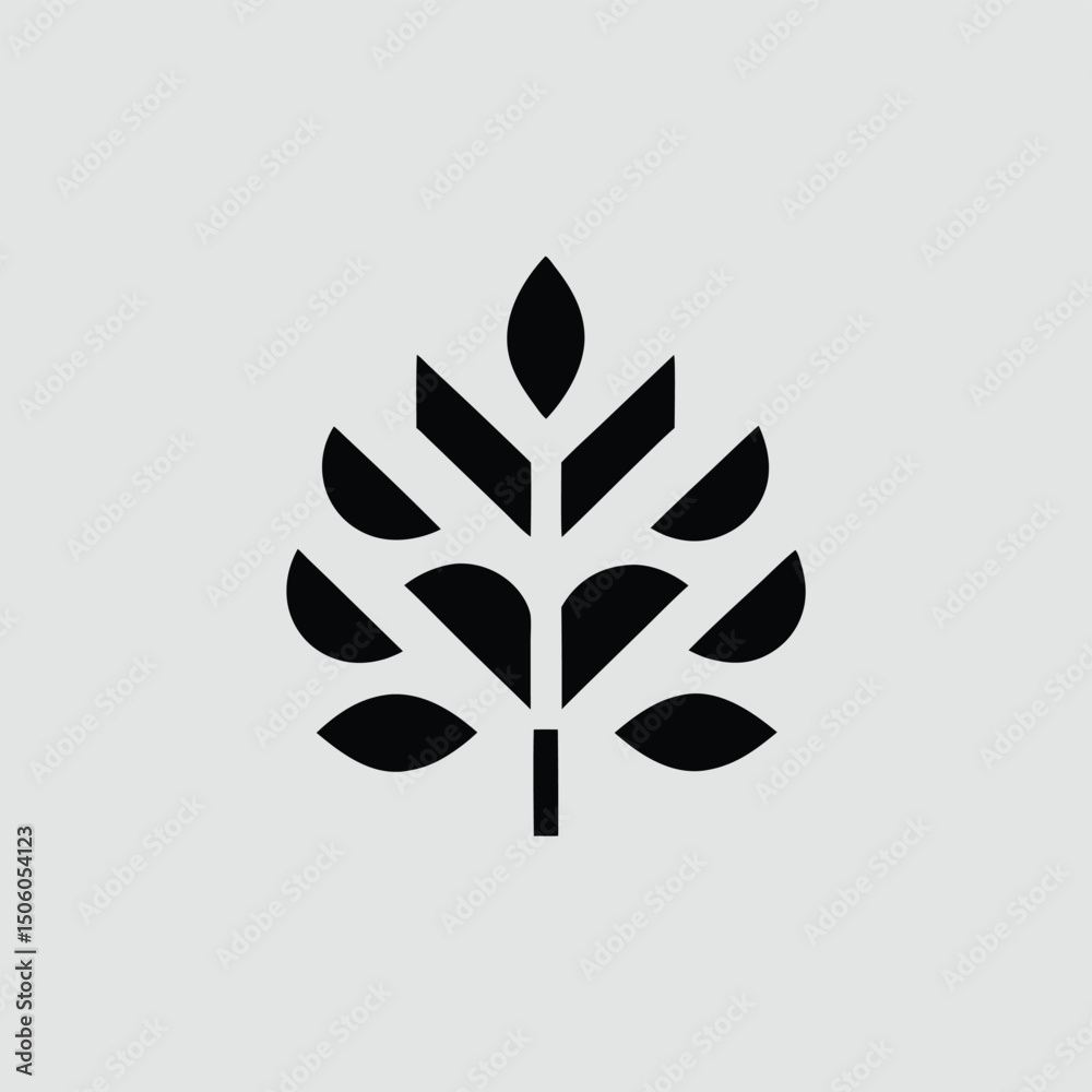 Fototapeta premium vector tree silhouette