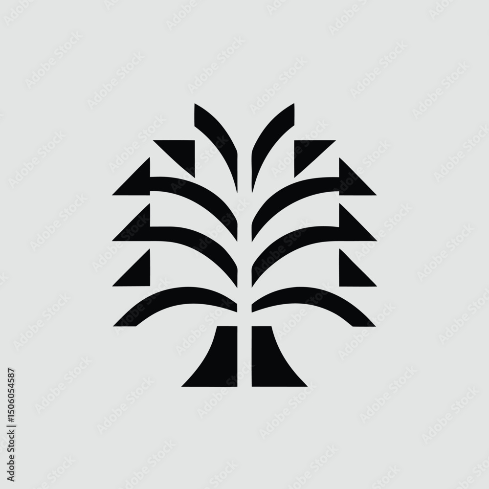 Fototapeta premium vector set of trees