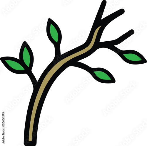 vector illustration of a tree