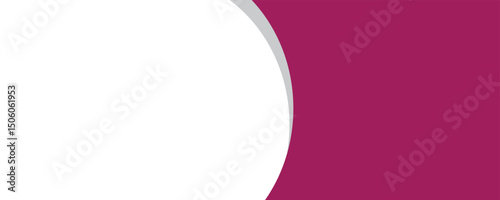 purple background with curled corners