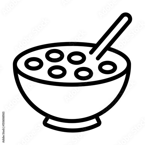 CerealBowl line icon