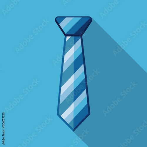 tie on white background