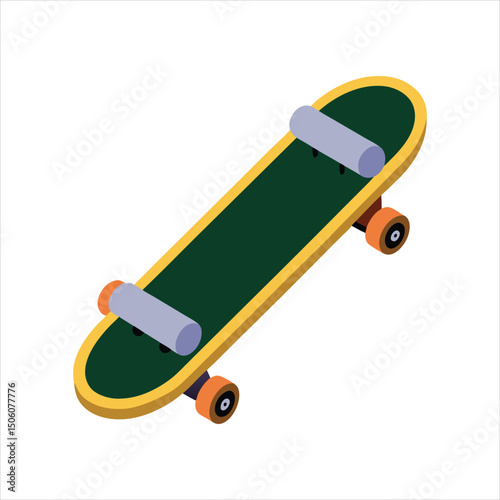  Minimal Skateboard Silhouette Logo Design
