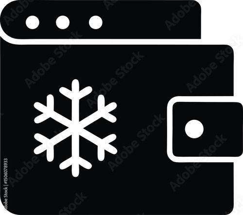 Cold wallet icon