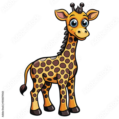 Cute cartoon giraffe (3)