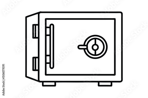 Secure steel safe box strongbox security protection