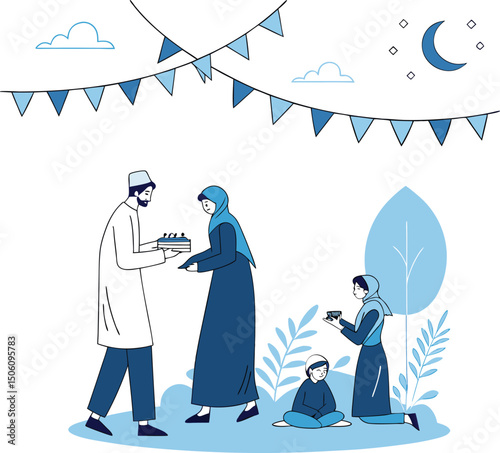 Sharing and Sacrifice on eid al fitr