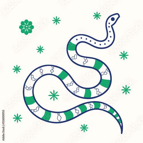 new year snake