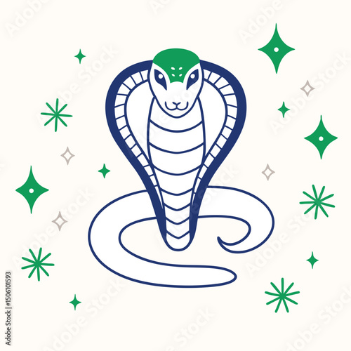 snake in the form of a snake