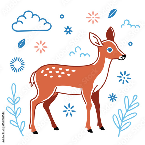 deer in the forest