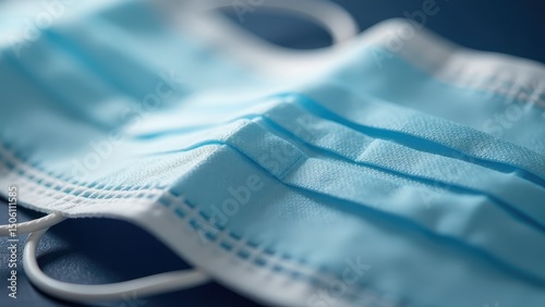 Medical mask close-up