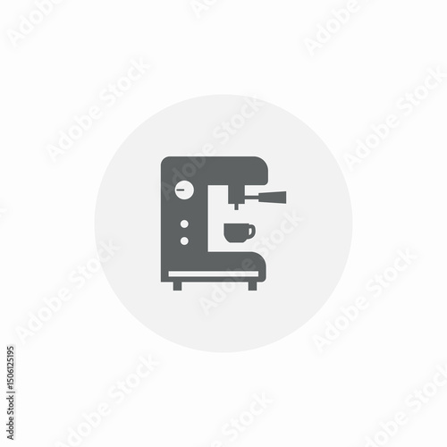 coffee maker icon sign vector
