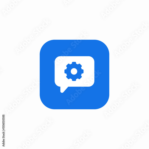 text message icon sign vector