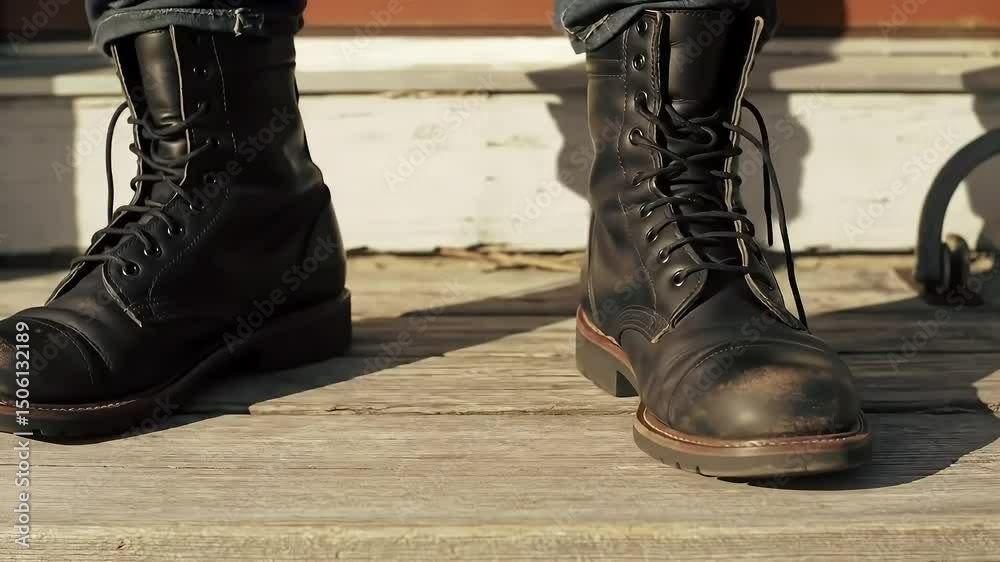 Lace-Up Boots