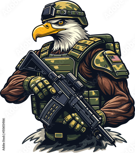 Eagle Army Soldier
