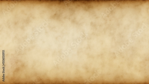 Faded parchment texture background with soft vintage tone and aged edges