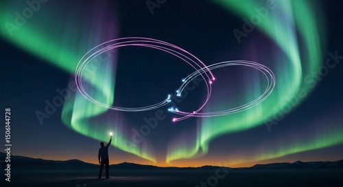 A reclusive artist has the rare ability to sculpt light, bending auroras and starlight into breathtaking, temporary structures
