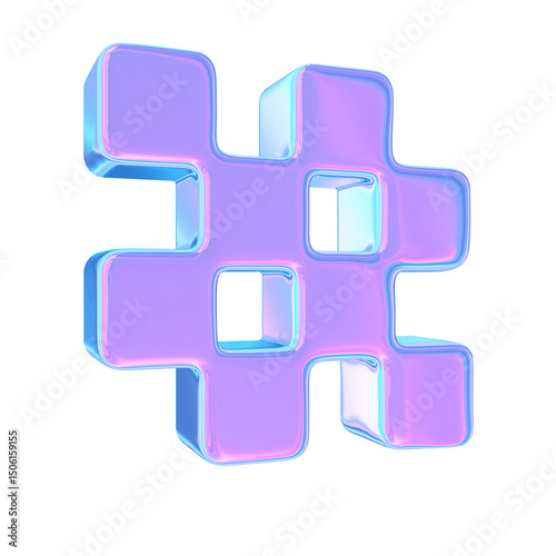 3d render of chrome shape y2k inspired 0008