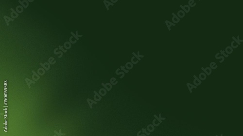 Dark green abstract gradient background with soft shadow