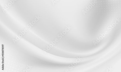 Abstract background with flowing silk drape.