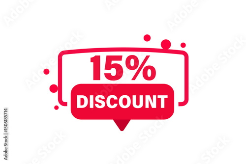    banner, new, discount, 15 percent discount, super offer, template. sticker final sale,  poster. special, offer, animation 
