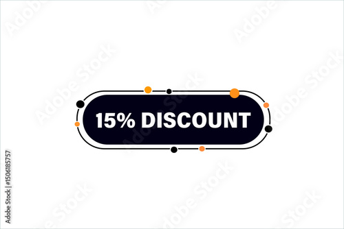    banner, new, discount, 15 percent discount, super offer, template. sticker final sale,  poster. special, offer, animation 
