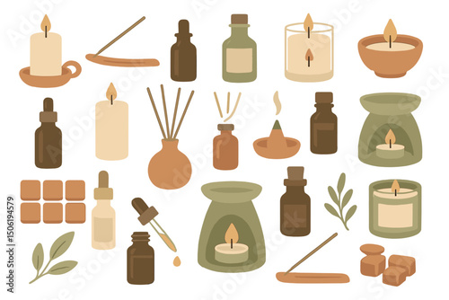 set of spa objects