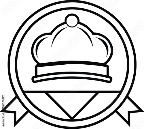 Crown Emblem: Royal Badge, King, Queen