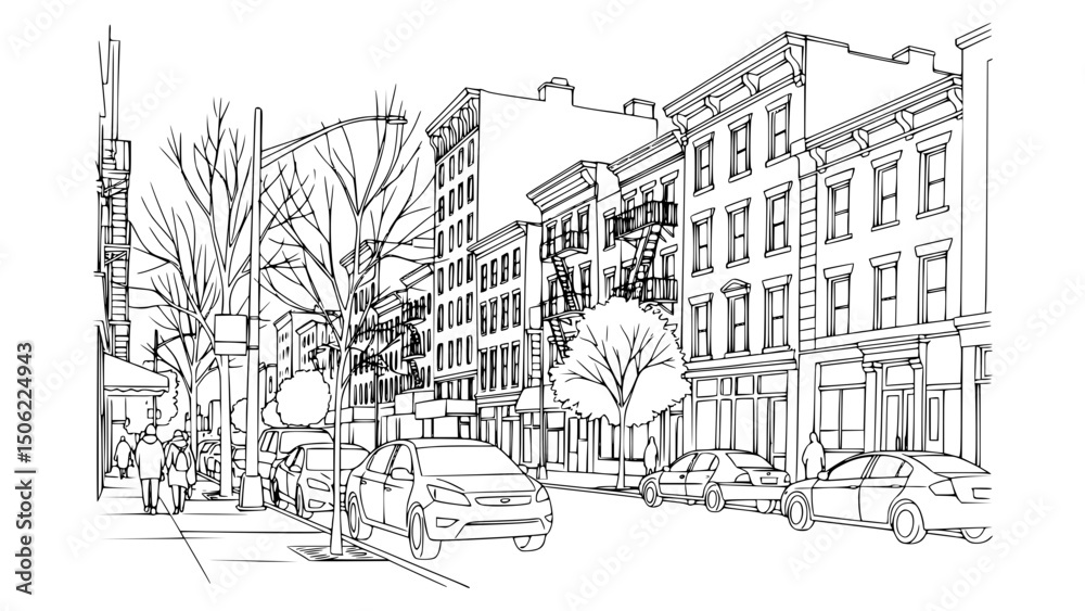 Obraz premium Harlem Manhattan New York County 