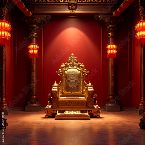 The Emperor’s Throne: Timeless Elegance of Chinese Royalty

