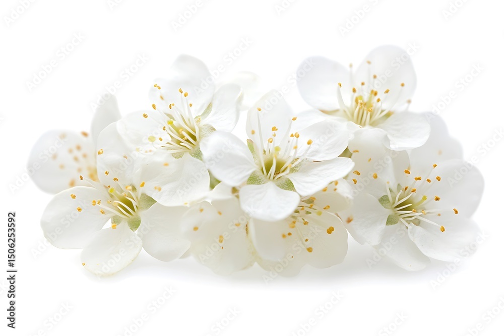 Fototapeta premium delicate white flowers
