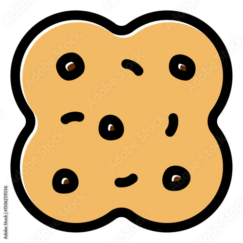 chocolate cookies icon