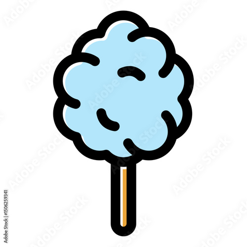 cotton candy icon