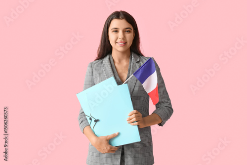 Female French language teac...