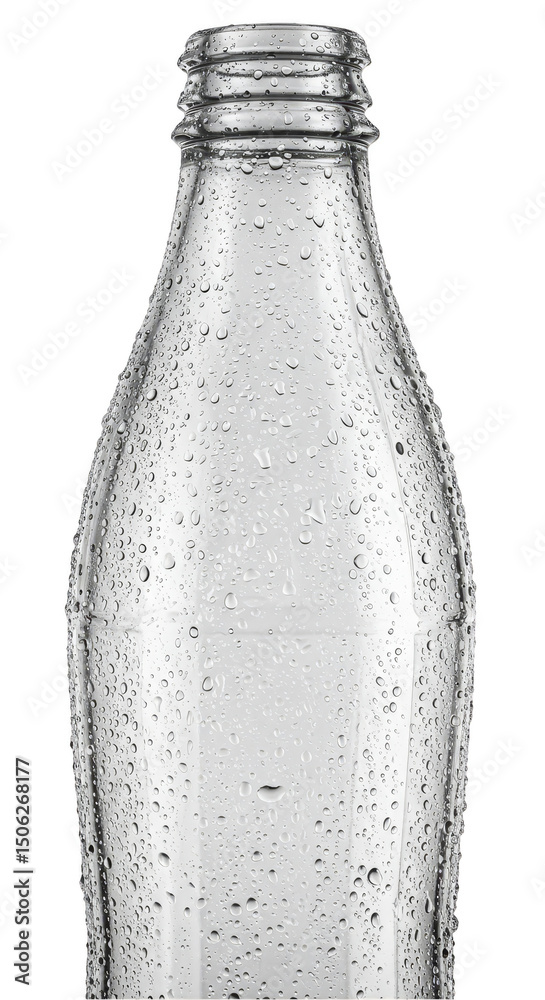 custom made wallpaper toronto digitalIsolated Clear Glass Bottle Isolated On Transparent Background Realistic Image