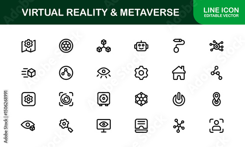 New Year and Celebration Icon Set Featuring Fireworks, Party, Festive Decor, Countdown, and Holiday Symbols in a Modern, Vector-Based Design